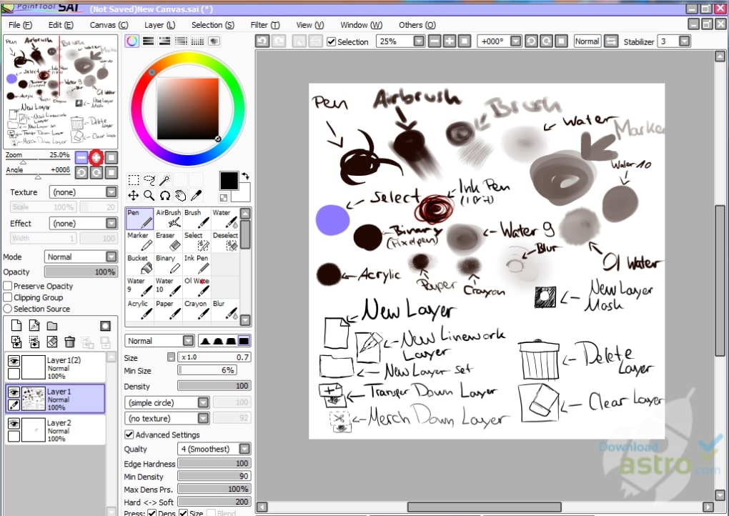paint tools sai official download